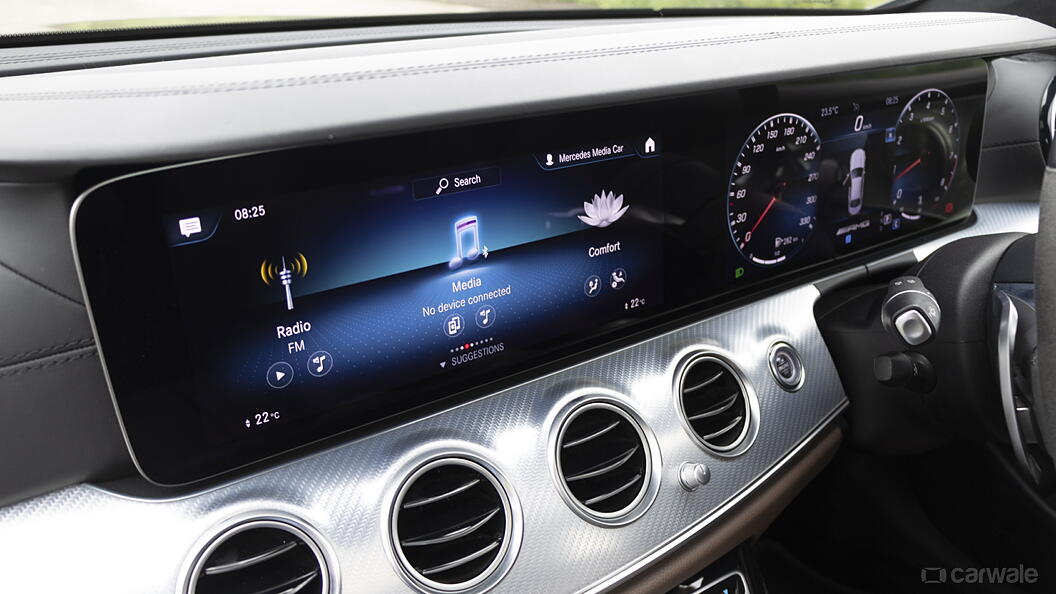 Mercedes-Benz AMG E63 Infotainment System
