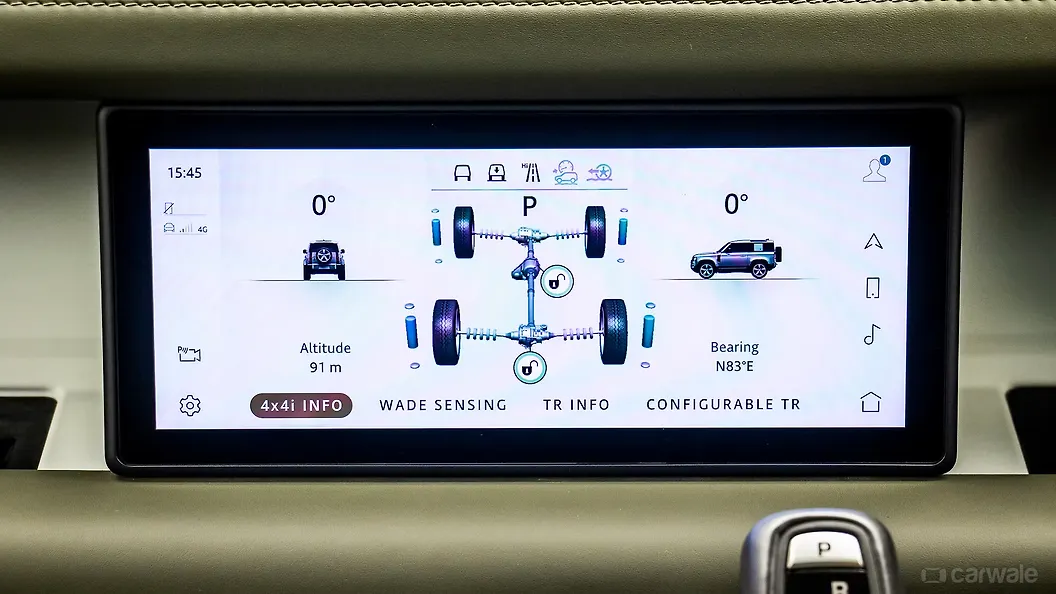 Land Rover Defender Instruments' Panel Defender Instrument Cluster Image, Defender Photos in India - CarWale
