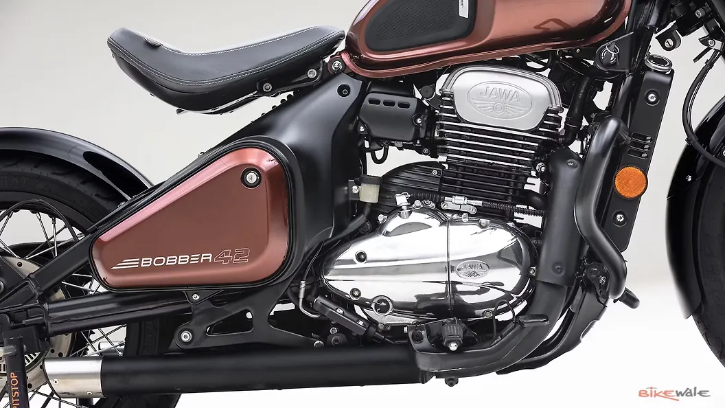 Java Boxer 42 Full Modified Jawa 42 Bobber Bash Plate/Sump Guard Image – BikeWale