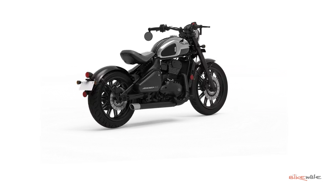 jawa 42 bobber left rear three quarter image –... Jawa 42 Bobber Right Side View Image – BikeWale