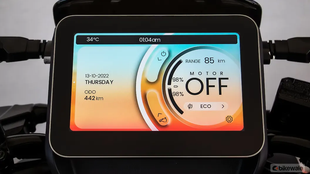 Vida V1 TFT / Instrument Cluster Image – BikeWale