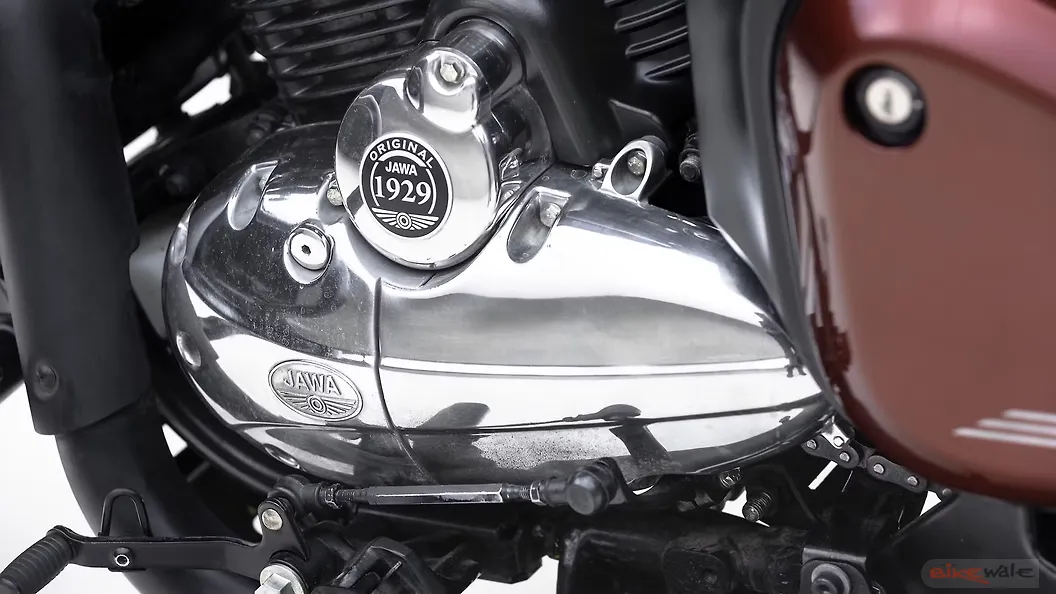 Jawa 42 Bobber Engine From Left Image – BikeWale