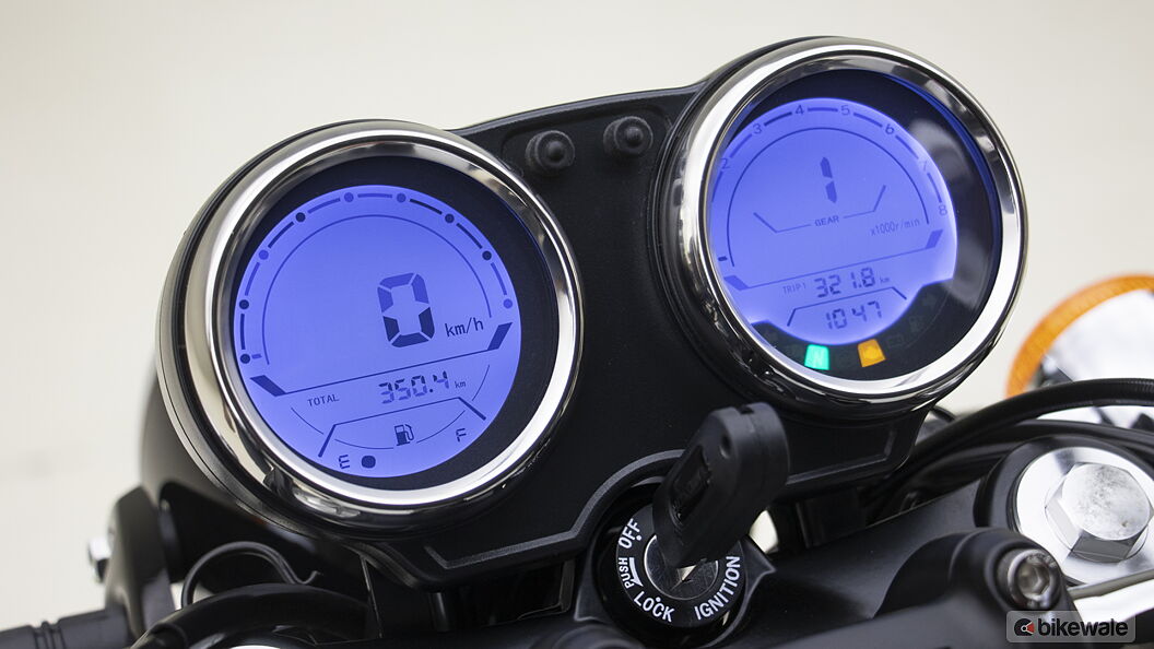 QJ Motor SRC 500 Average Speed Indicator