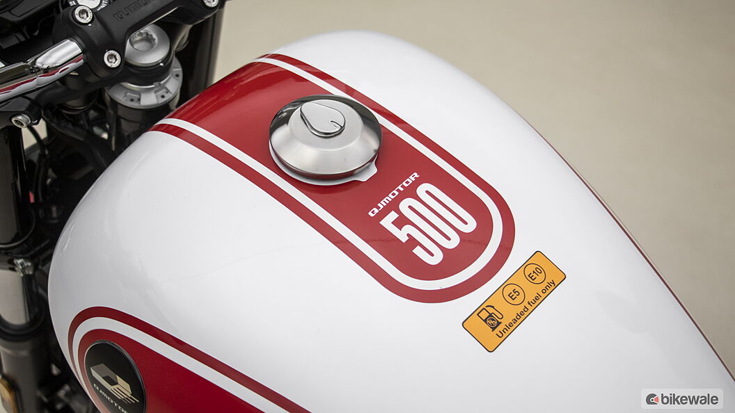 QJ Motor SRC 500 Branding/Fuel Tank Decal