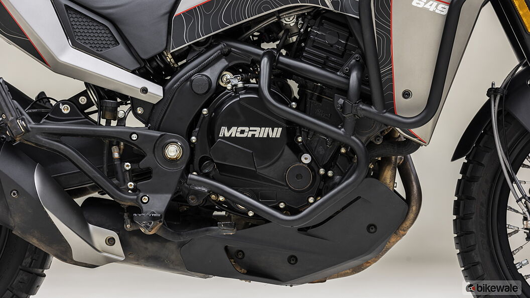 Moto Morini X-Cape Engine From Right