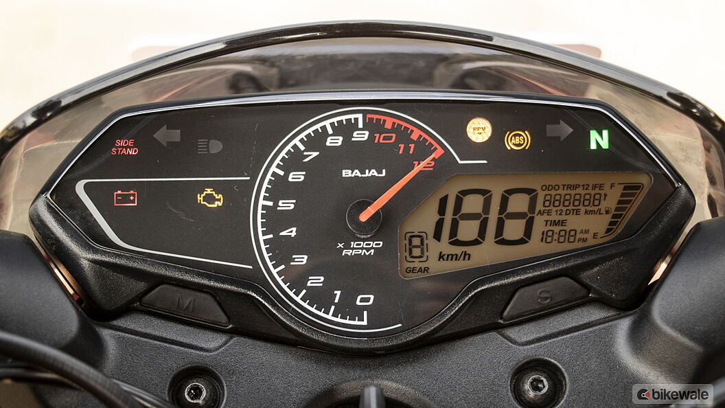 Bajaj Pulsar P150 Average Speed Indicator