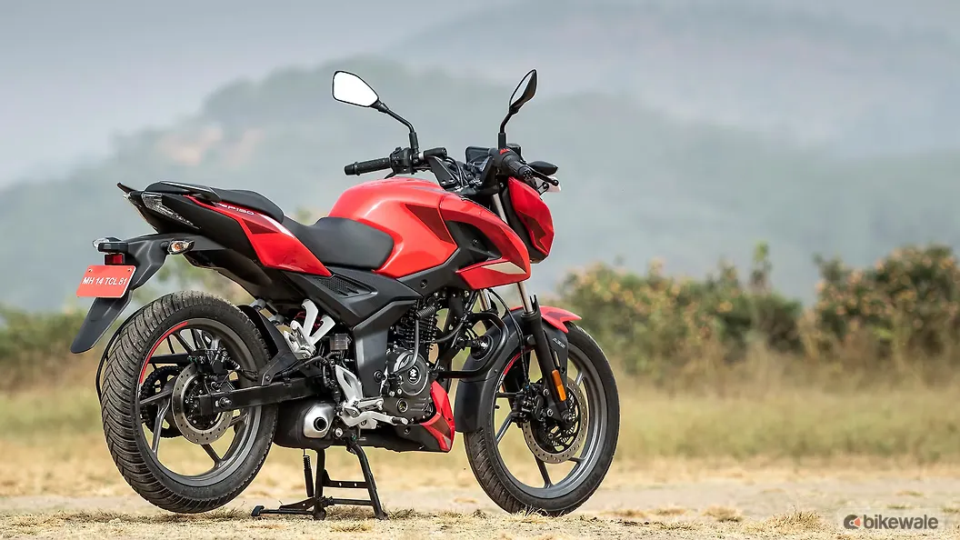 Bajaj Pulsar P150 Right Rear Three Quarter