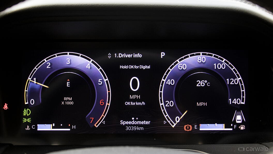 Grand Cherokee Instrument Cluster Image, Grand Cherokee Photos in India