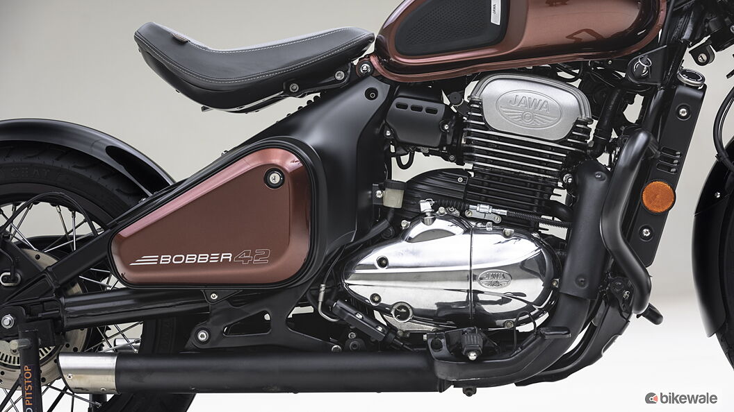 Jawa 42 Bobber Engine From Right