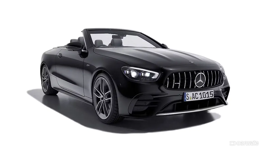 AMG E53 Cabriolet Right Front Three Quarter Image, AMG E53 Cabriolet