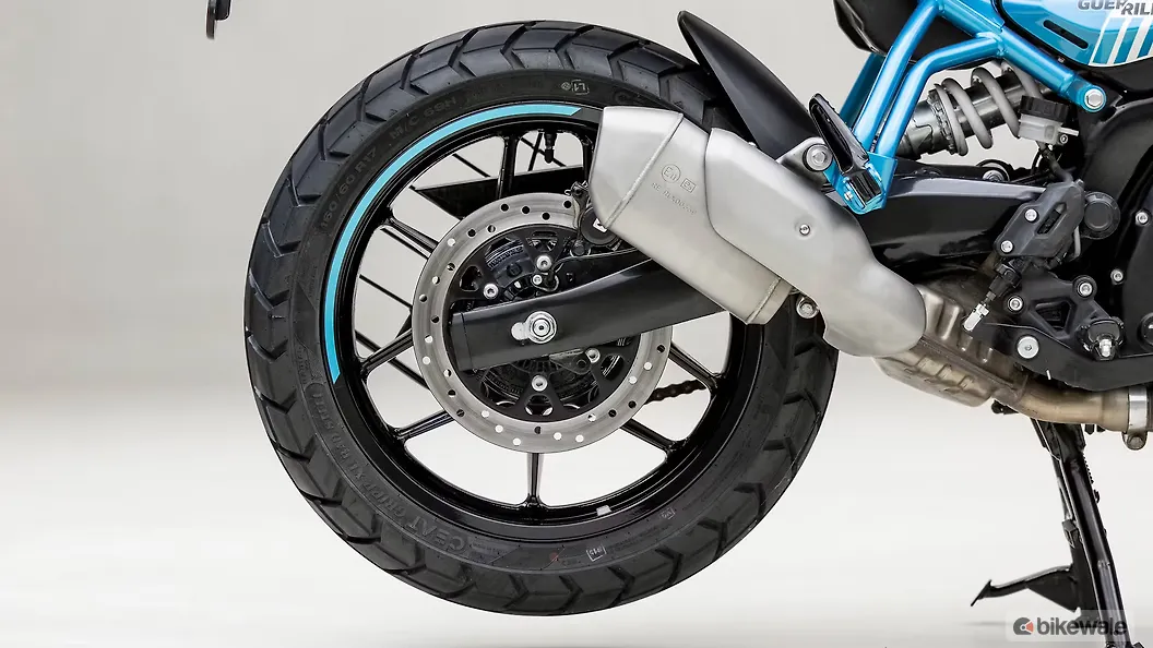 Royal Enfield Guerrilla 450 Rear Wheel Image – BikeWale