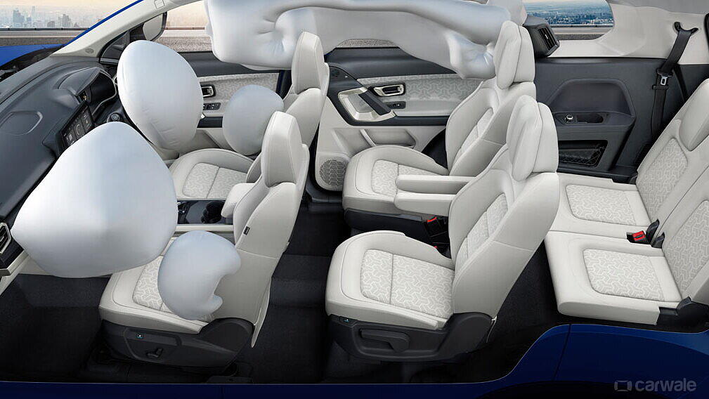 Tata Safari Facelift Front Row Seats