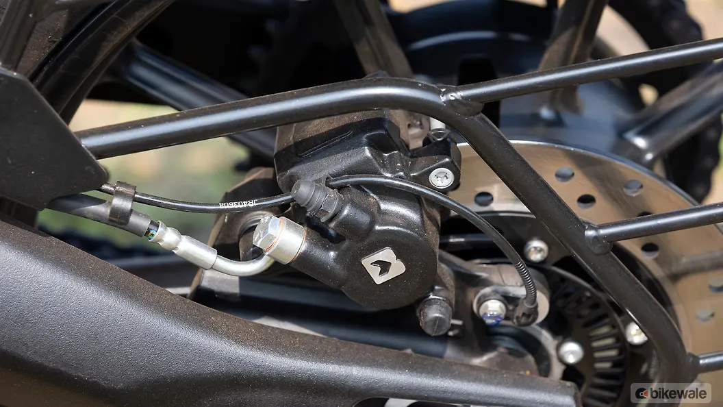 Triumph Scrambler 400 X Rear Disc Brake Caliper Image BikeWale
