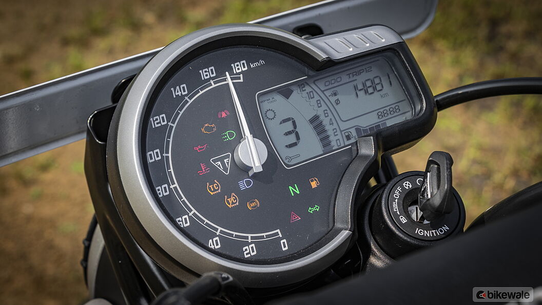 Triumph Scrambler 400 X Speedometer