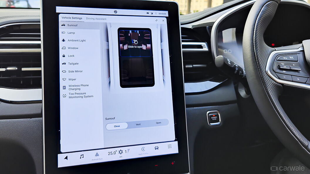 MG Hector Infotainment System