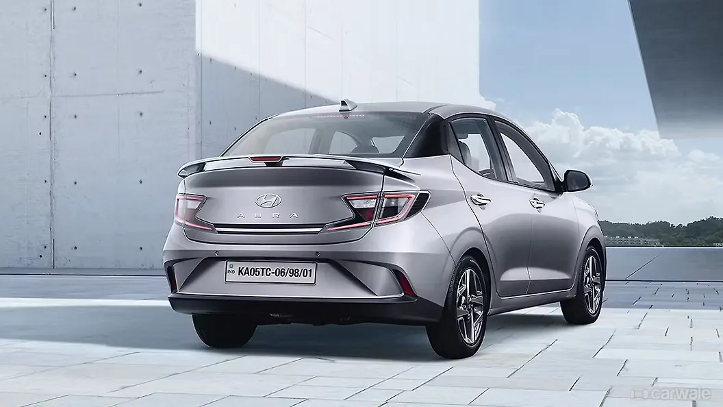 Aura Right Rear Three Quarter Image, Aura Photos in India - CarWale