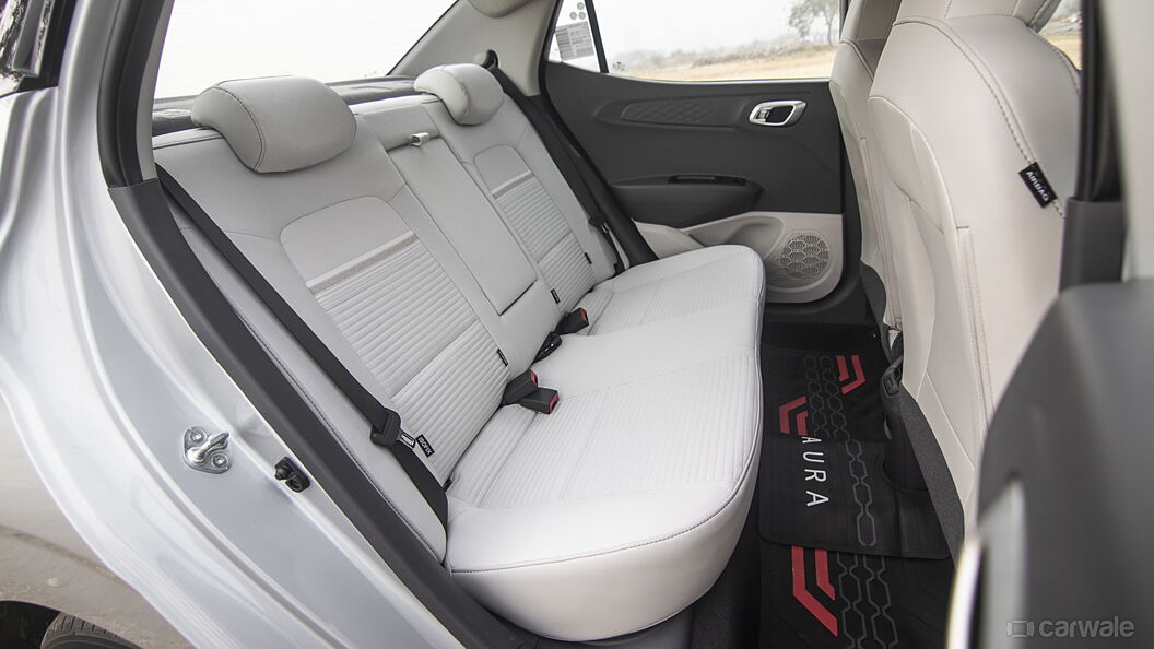 Hyundai Aura Rear Seats