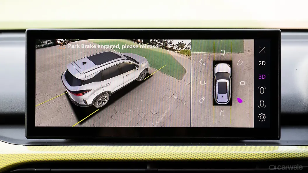 Tata Harrier 360-Degree Camera Control