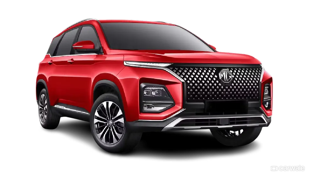 MG Hector Plus Right Front Three Quarter