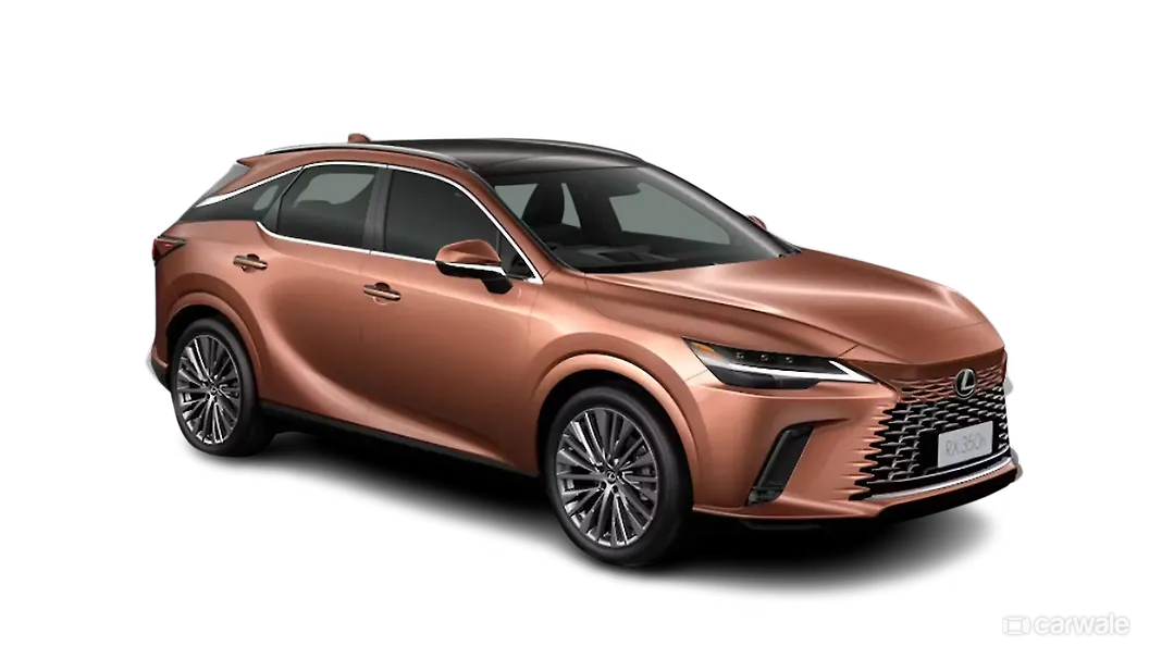 लेक्सस आरएक्स् ठीक सामने तीन चौथाई