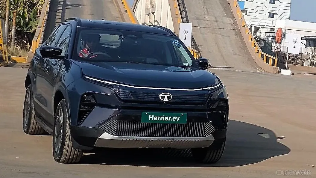 Ev Fronts Tata Harrier EV Exterior Closeups - CarWale