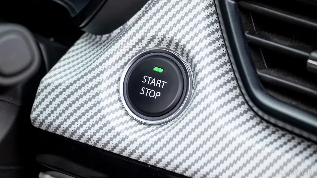 Tata Harrier EV Engine Start Button