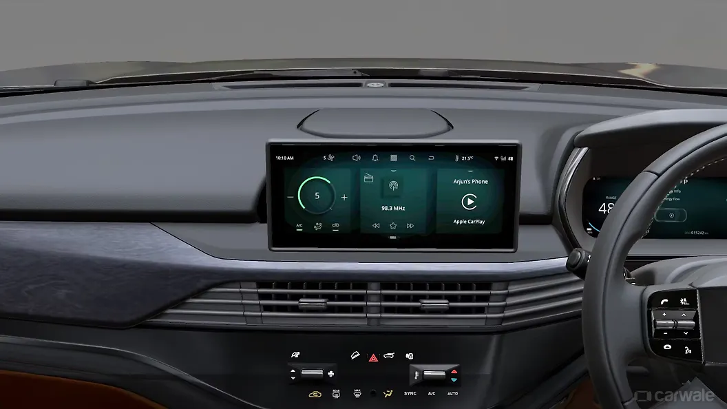 Tata Harrier EV Infotainment System