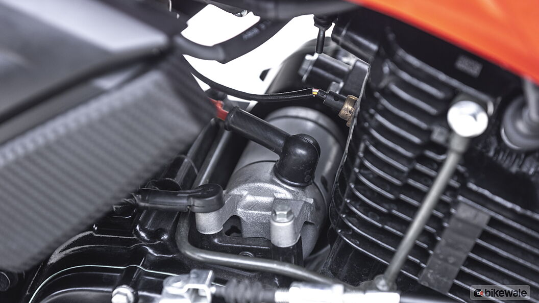 TVS Apache RTR 160 Engine From Right