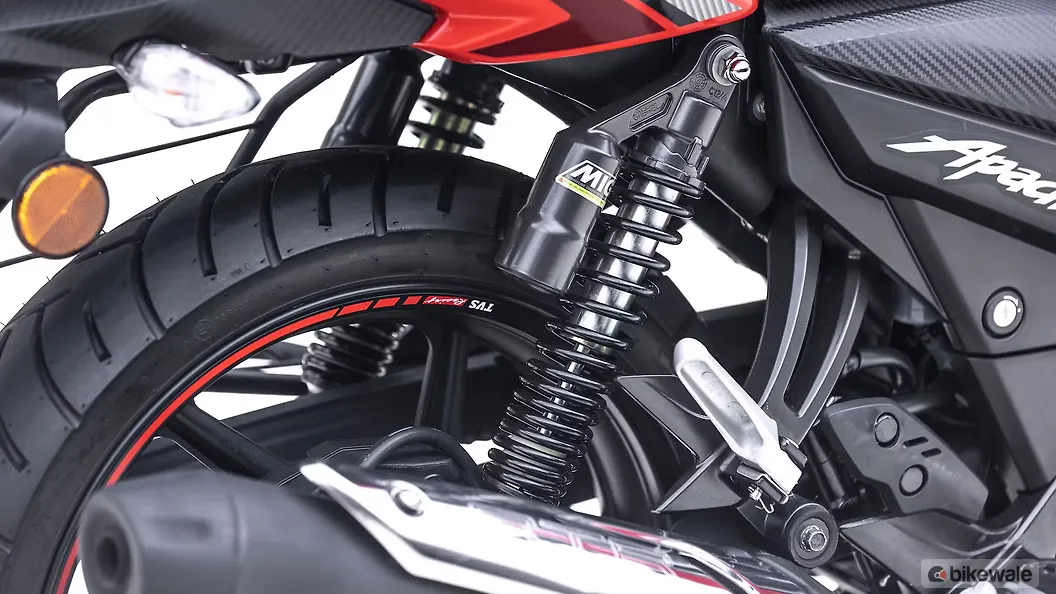 TVS Apache RTR 160 Rear Swing Arm Image – BikeWale