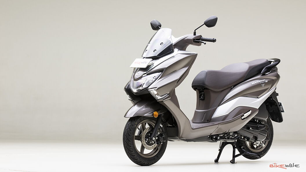 Suzuki Burgman Street 125 Left Side View Image – BikeWale