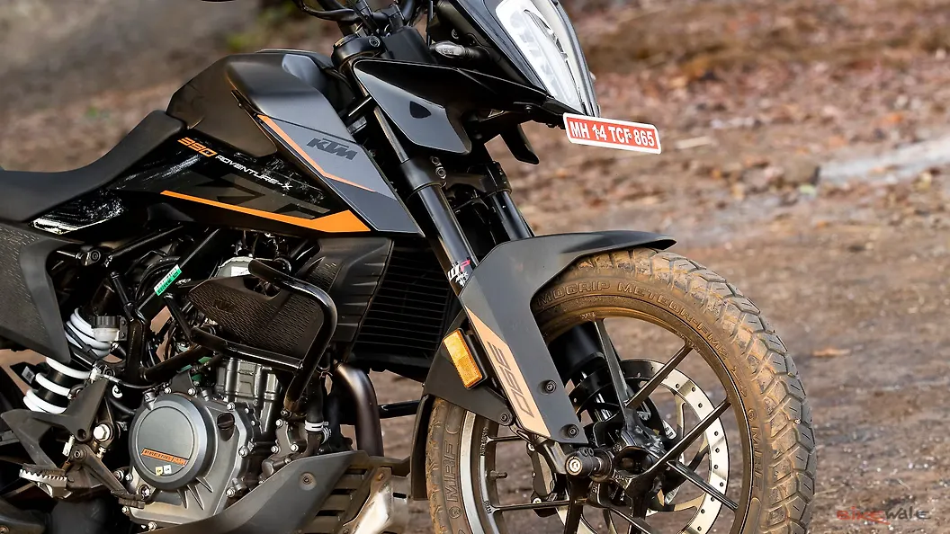 KTM 390 Adventure X Front Wheel Image BikeWale