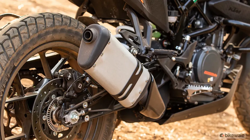KTM 390 Adventure X Silencer/Muffler Image BikeWale