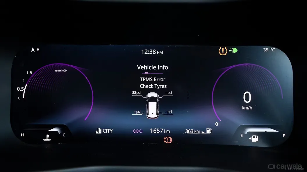 Tata Nexon Instrument Cluster