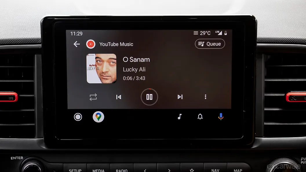 Discontinued Hyundai Venue N Line 2023 Infotainment System