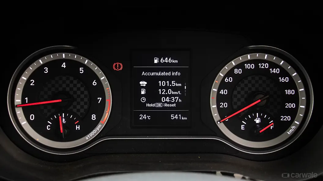 Aura Instrument Cluster Image, Aura Photos in India CarWale