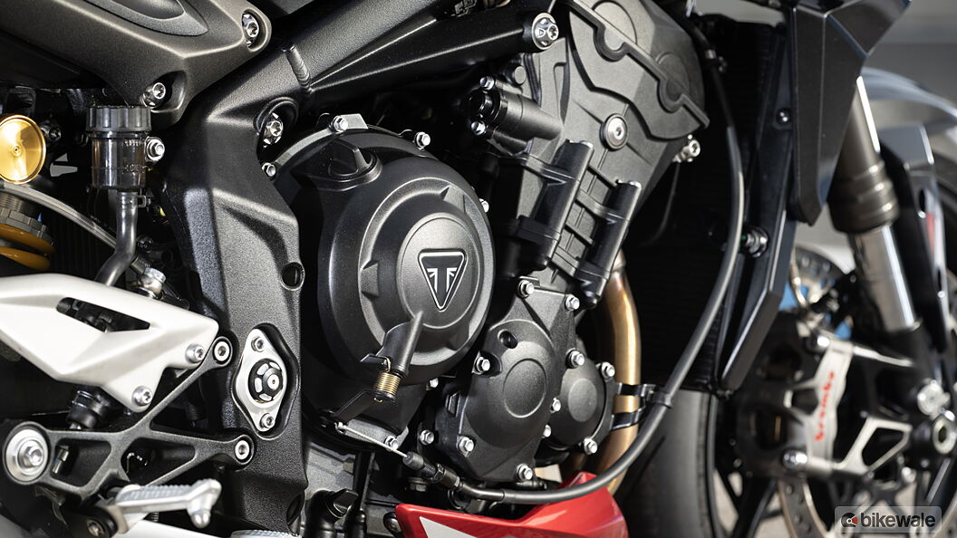 Triumph Street Triple RS Engine From Right