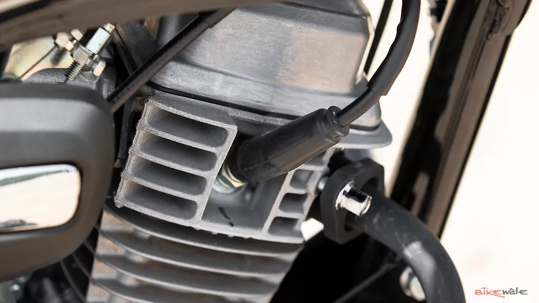 Honda Shine 100 Engine Heat Guard Image BikeWale