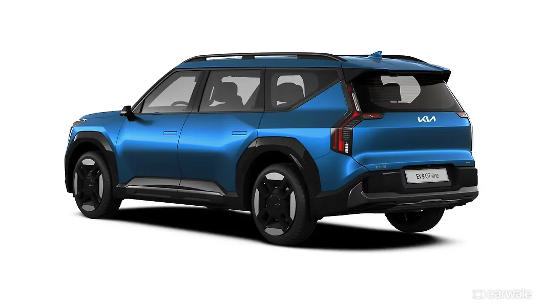 Kia EV9 Left Rear Three Quarter Kia EV9 Left Rear Three Quarter