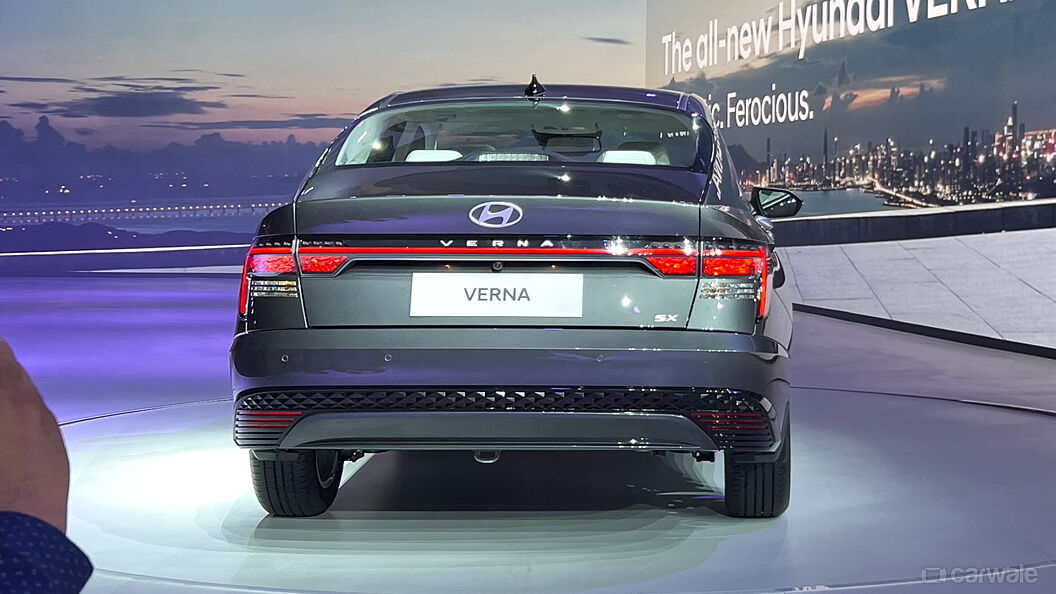 Hyundai Verna Rear View