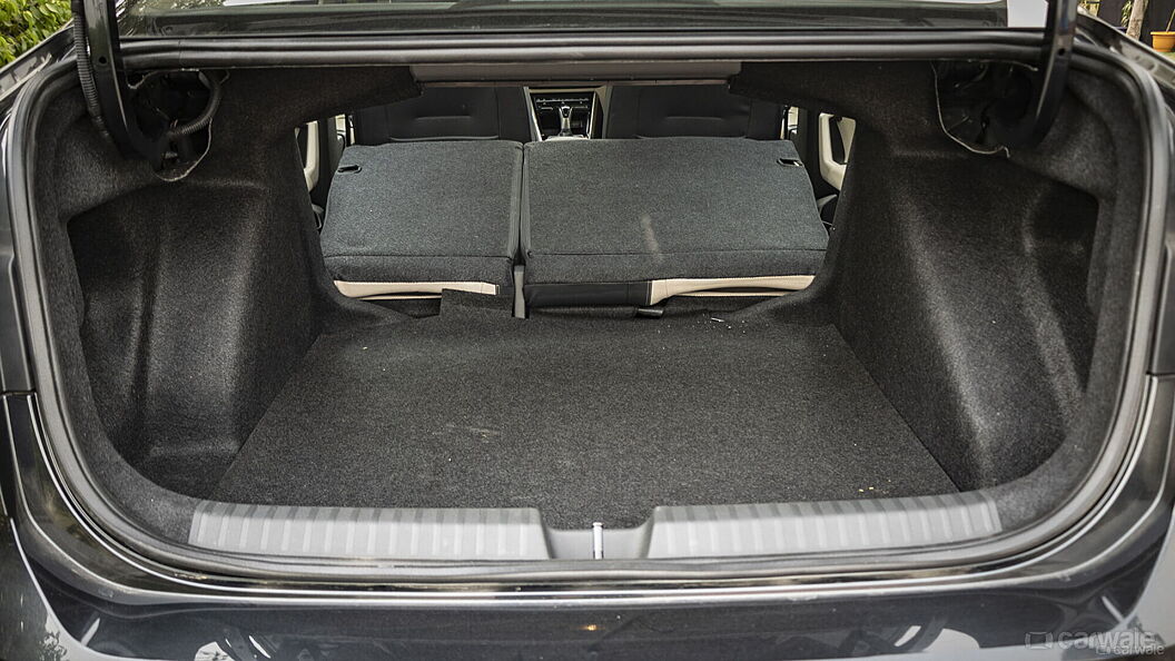 Volkswagen Virtus Bootspace Rear Seat Folded