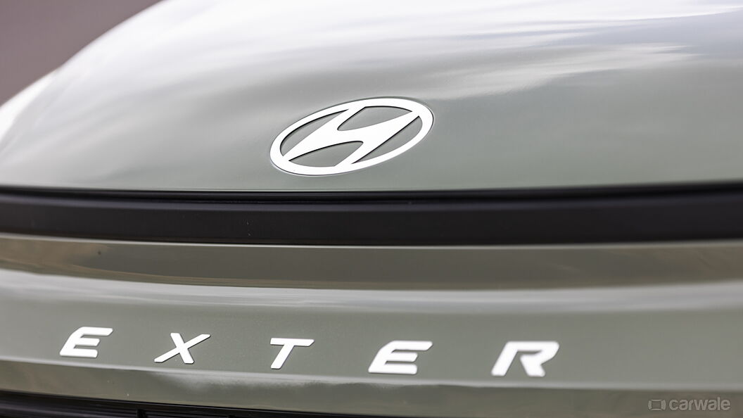 Hyundai Exter Front Logo