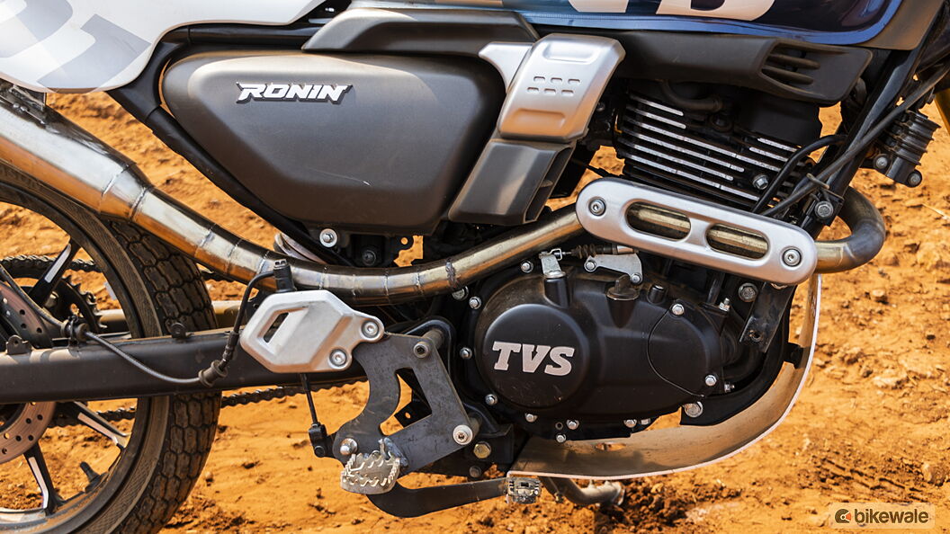 TVS Ronin Engine From Right