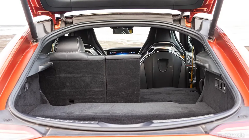 Mercedes-Benz AMG GT 63 S E Performance Bootspace Rear Split Seat Folded Mercedes-Benz AMG GT 63 S E Performance Bootspace Rear Split Seat Folded