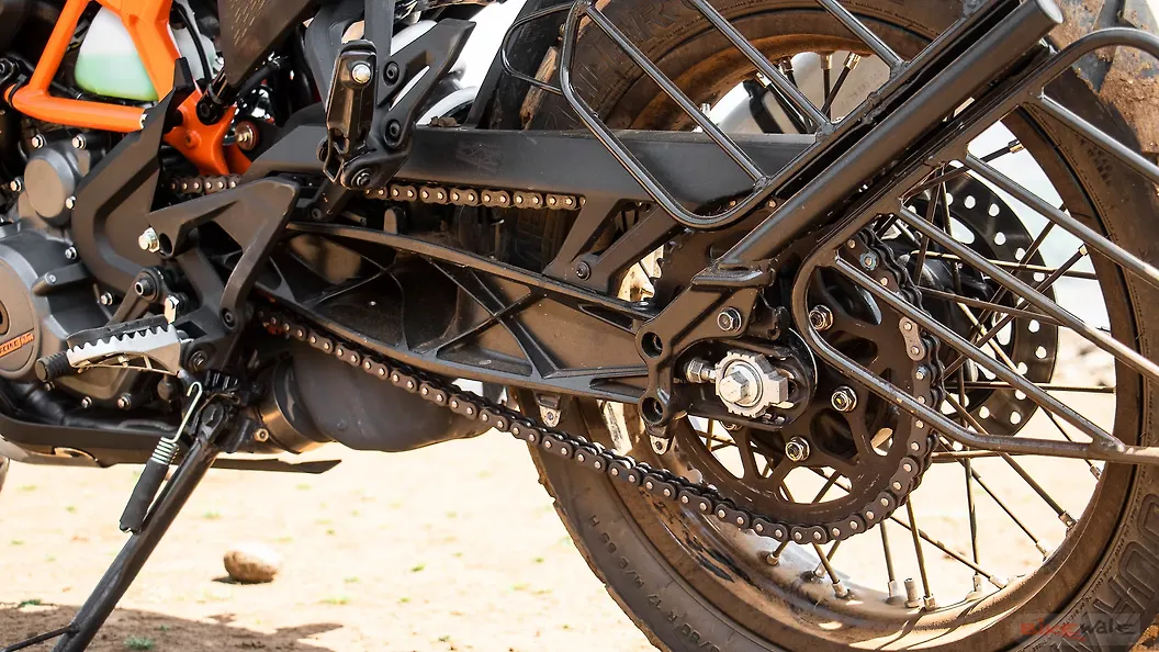 KTM 390 Adventure Drive Chain and Sprocket Image BikeWale
