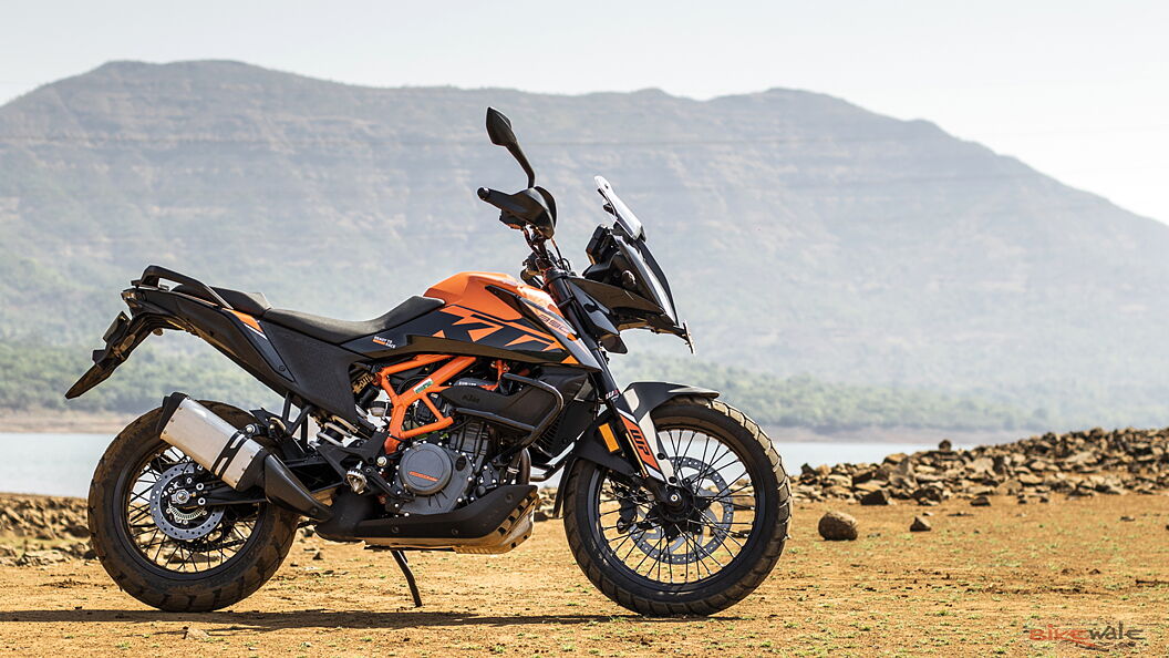 KTM 390 Adventure Right Side View Image – BikeWale