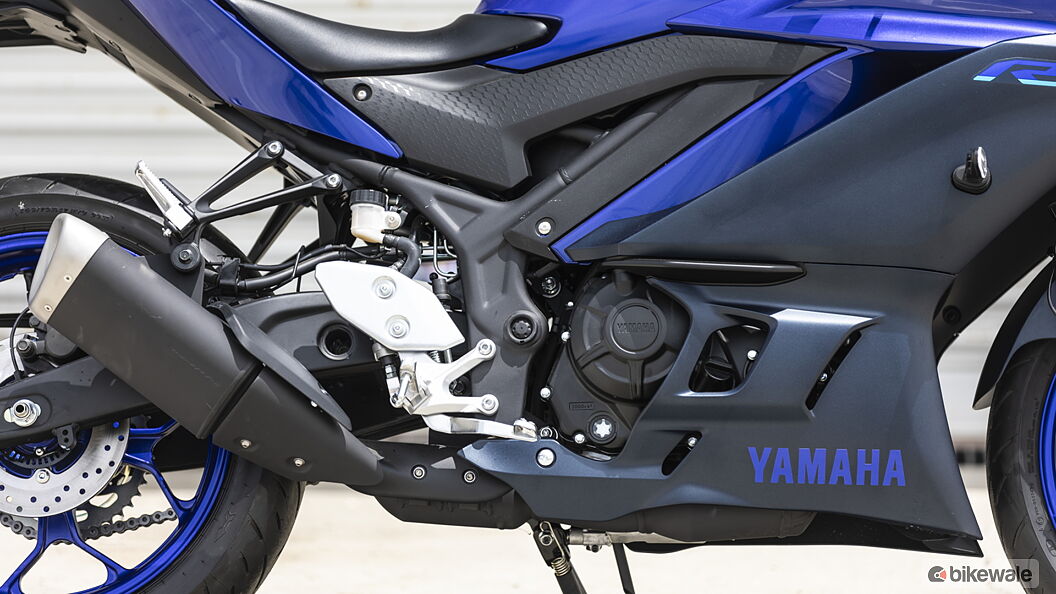 Yamaha YZF-R3 Engine From Right