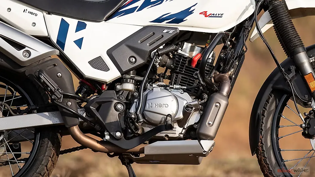 Hero Xpulse 200 4V Engine From Right Image BikeWale