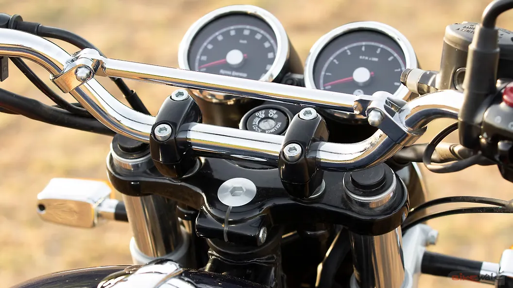 royal enfield interceptor 650 handlebar risers