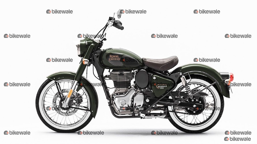 Royal Enfield Classic 350 Bobber Left Side View