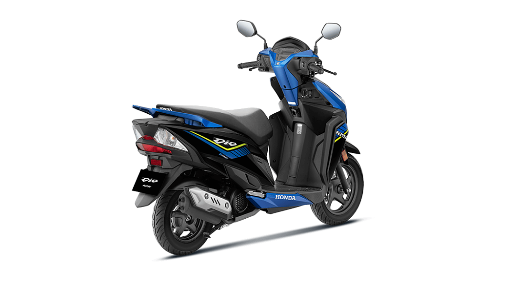 Honda dio bs6 discount blue